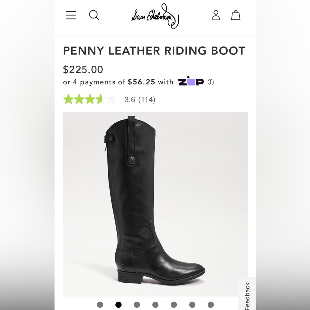 Sam Edelman penny riding boots